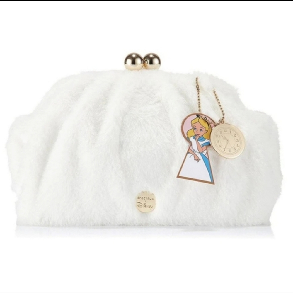 Alice In Wonderland White Rabbit Makeup Clutch - Picture 10 of 10
